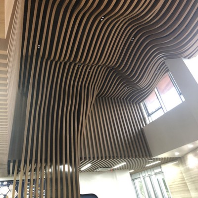 定制加工展廳造型鋁合金方通