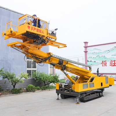 12米履帶錨固鉆機 邊坡支護液壓錨固