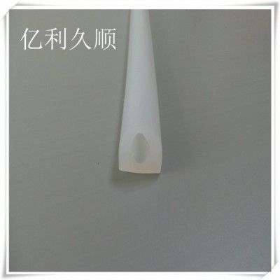 耐高溫D型硅膠密封條自粘蒸箱機械機