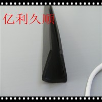 供應 U型防撞保護條電氣機箱配電柜門彩色包邊密封條