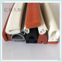 廠家批發(fā) 盲板閥硅膠條 閥門紅色硅膠條 空心