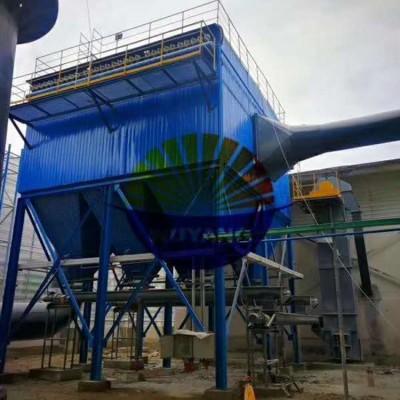 水泥廠攪拌站布袋除塵器的現場設計