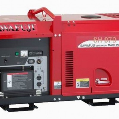 原裝日本進口柴油發電機SH07D