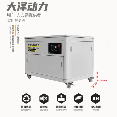 大澤動力50千瓦汽油發電機