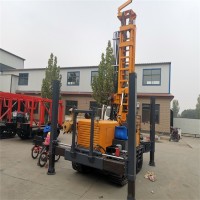 可折疊400型打井設(shè)備 巖石打井機(jī) 地?zé)峥照{(diào)井鉆機(jī)