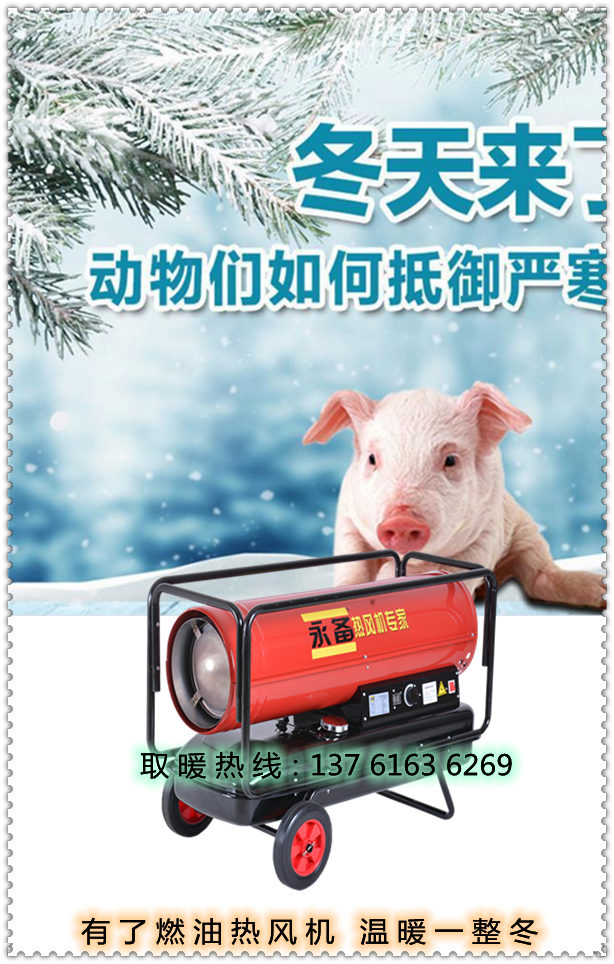 冬季取暖燃油熱風機（1）