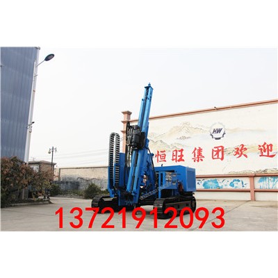 滑移式多功能打樁機(jī) 適用于斜坡工作