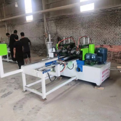 全自動方木接頭機 接木機的使用方法