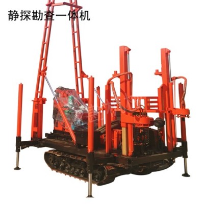 輪式靜力觸探鉆機 履帶靜探車電測十