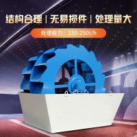 3016輪斗式洗砂機 制砂配套水輪式洗沙 輪斗式除泥清洗設備