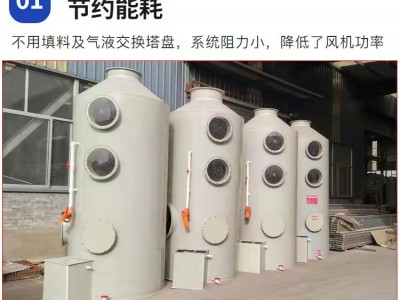 pp噴淋塔 工業(yè)除塵水凈化塔 廢氣處理設備