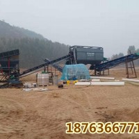 鵝卵石破碎打砂機生產線配置方案