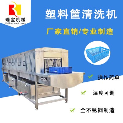 瑞寶 周轉蘿筐清洗機 全自動周轉筐