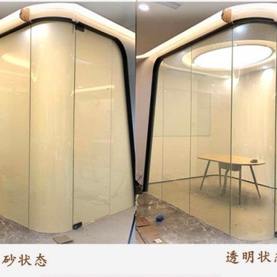酒店智能調光玻璃 超高透通電玻璃 5