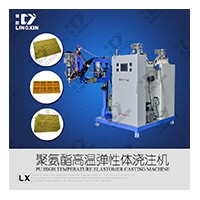 領新聚氨酯CPU礦山篩網澆注機