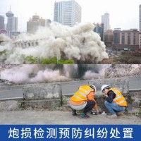 爆破炮損預防與糾紛處置,爆破地震波范圍影響評估,震損炮損檢測