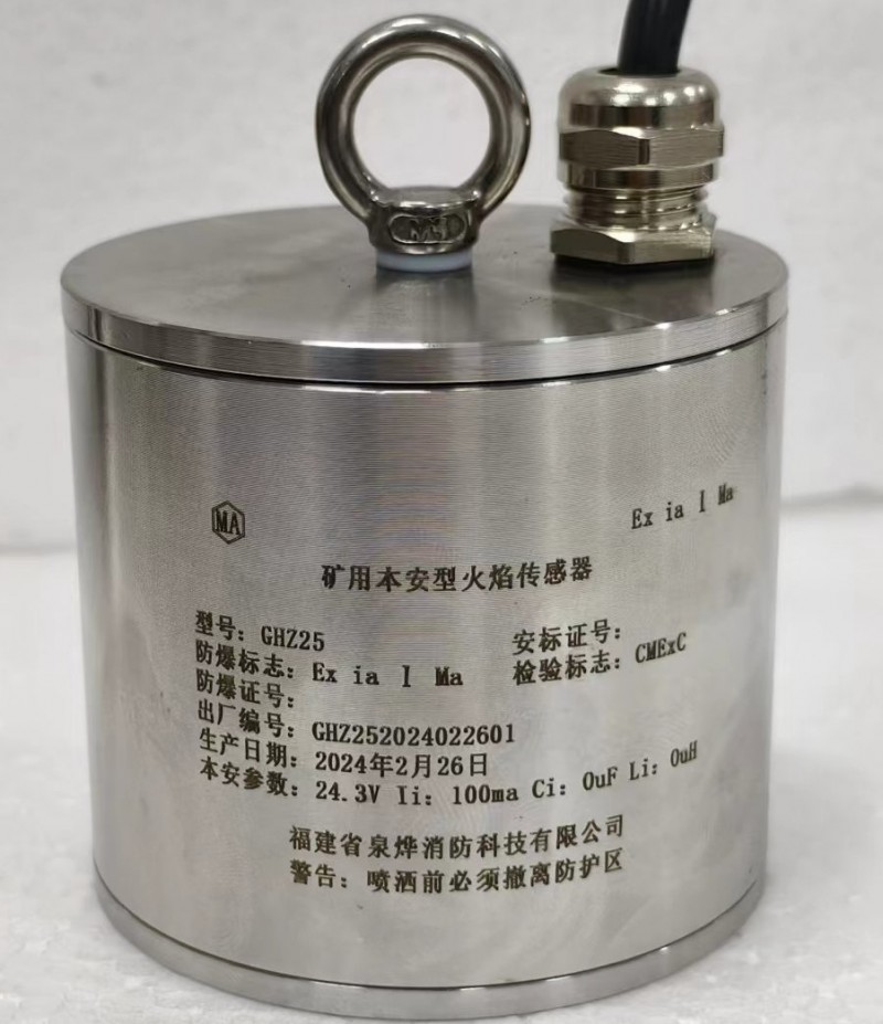 礦用本安型火焰?zhèn)鞲衅? width=